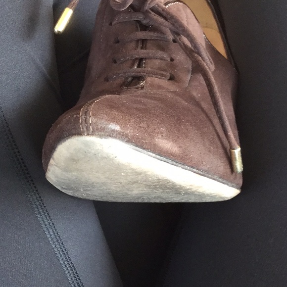 Escada brown suede pumps - Picture 6 of 8